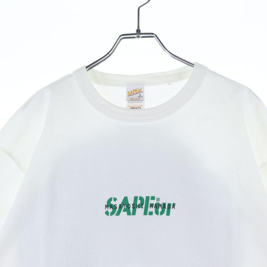 新品・未開封】SAPEUR 浜田雅功 Tシャツ ホワイト CORALPINK SAPEur