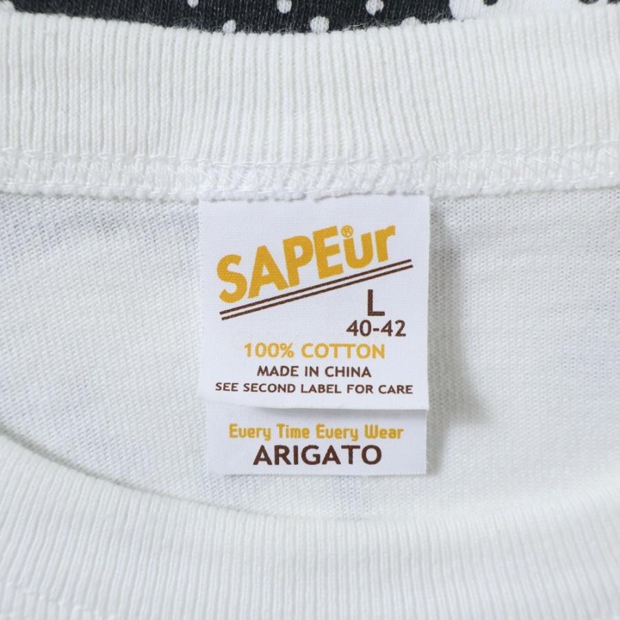 SAPEur サプール MASATOSHI HAMADA 浜田雅功 浜ちゃん コラボ Tシャツ