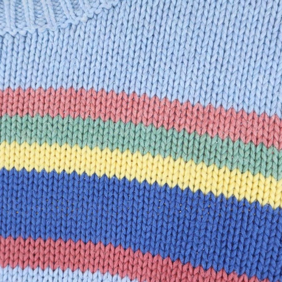 POLO RALPH LAUREN（ポロ・ラルフローレン） マルチボーダー半袖ニット