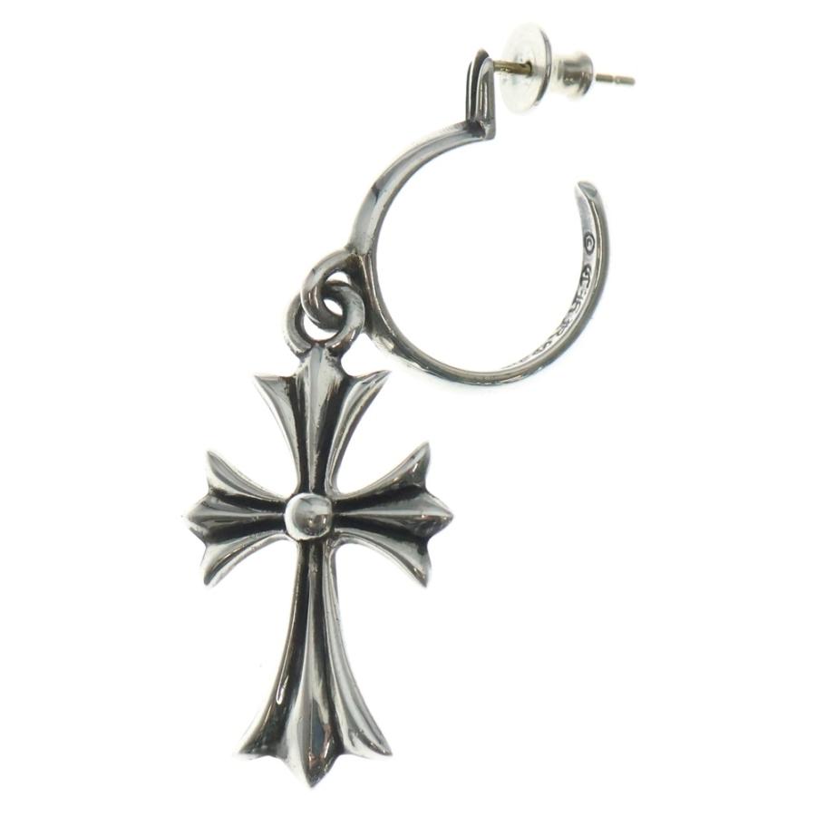 Chrome Hearts タイニーCHクロス 925シルバー ピアス(片耳用) CHROME HEARTS（クロムハーツ） TINY CH CROSS タイニーCHクロス