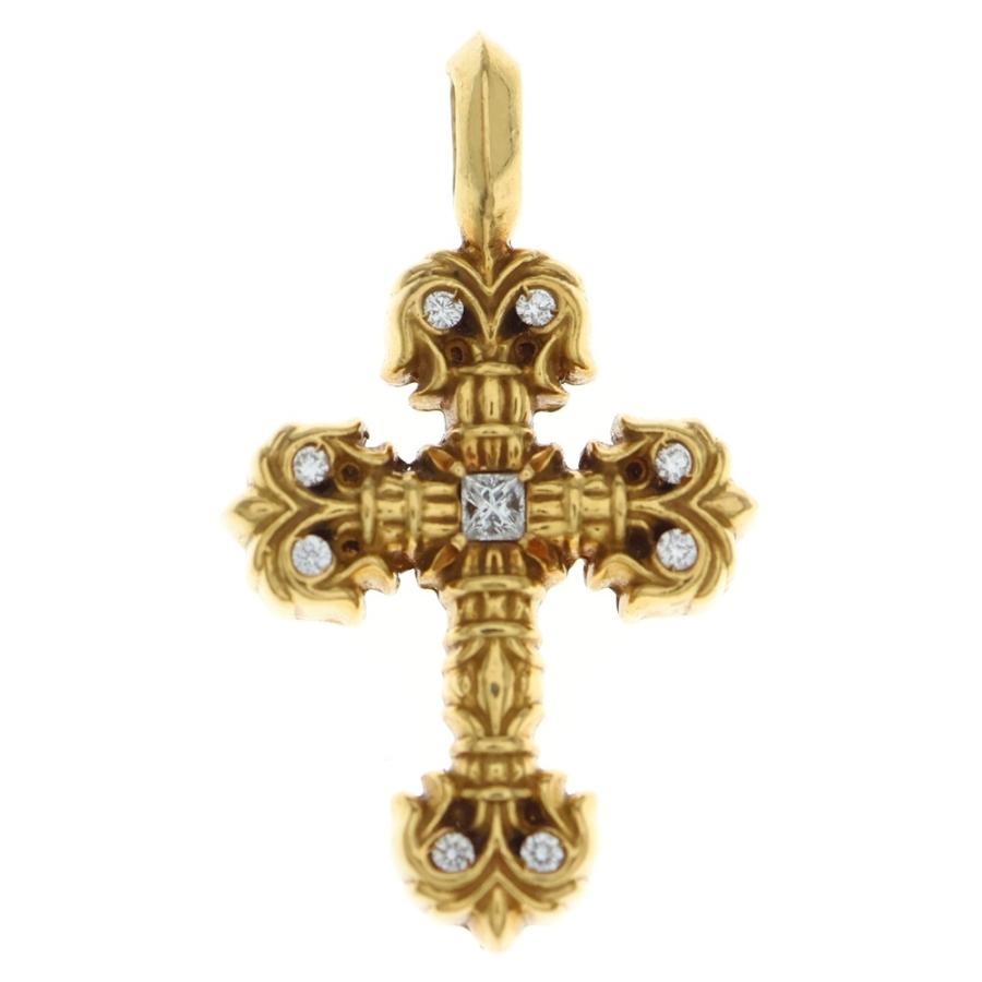 CHROME HEARTS（クロムハーツ） 22K FILIGREE TINY AFTER P/DIA