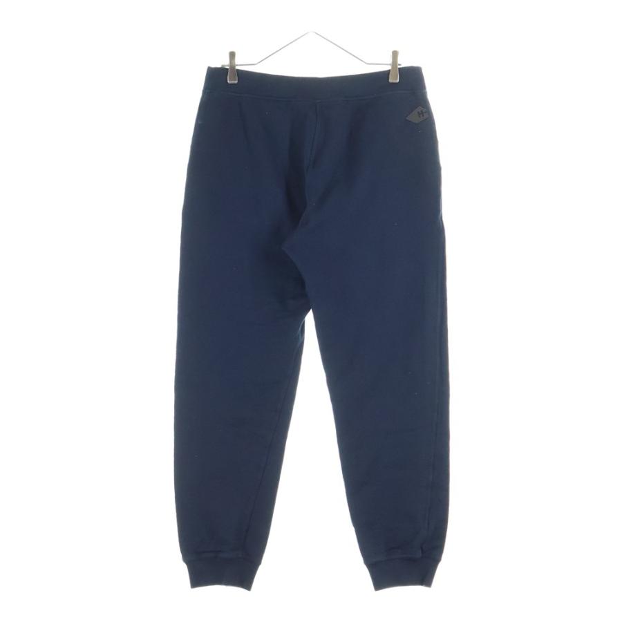 HERMES（エルメス） カシミヤ混 Hロゴレザーパッチ スウェットパンツ 