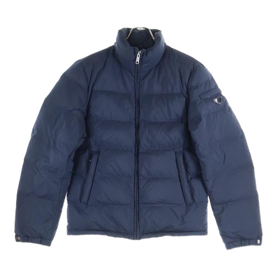 PRADA（プラダ） NYLON PIUMA NERO 三角ロゴプレート ナイロン ダウン