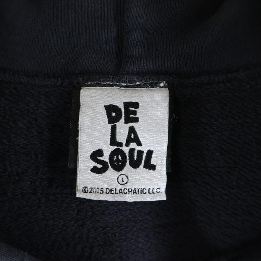 セントマイケル 25AW×DE LA SOUL DLS_HOODIE デラソウル ダメージ加工