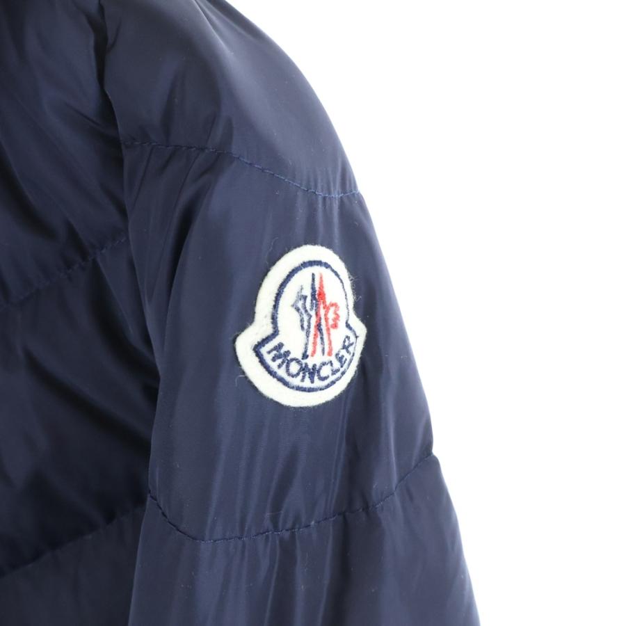 MONCLER モンクレール 17AW MIRIELON ミリエロン ジップアップ ロング ダウン ジャケット ネイビー レディース C20934999005