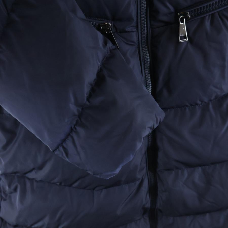 MONCLER モンクレール 17AW MIRIELON ミリエロン ジップアップ ロング ダウン ジャケット ネイビー レディース C20934999005