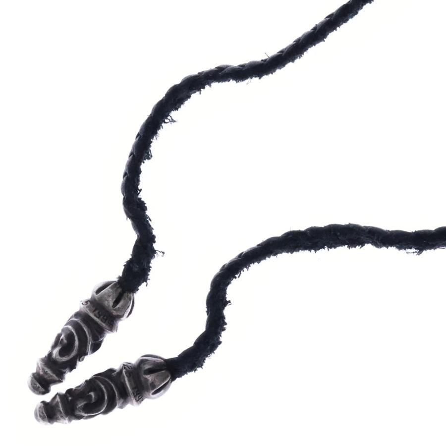CHROME HEARTS（クロムハーツ） LEATHER BRAID ネックレス レザー