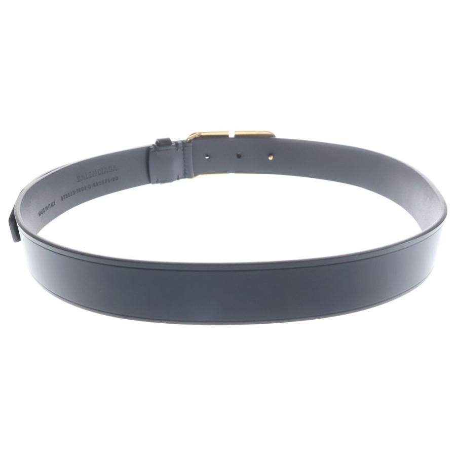 BALENCIAGA（バレンシアガ） BBロゴバックルベルト ブラック