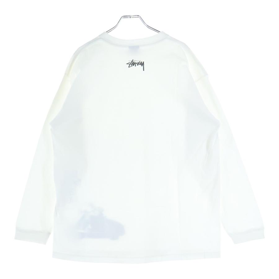 STUSSY（ステューシー） 90〜00s 紺タグ LONG HAUL プリント長袖T