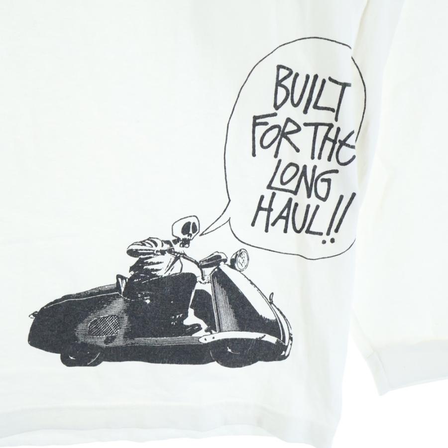 STUSSY（ステューシー） 90〜00s 紺タグ LONG HAUL プリント長袖T