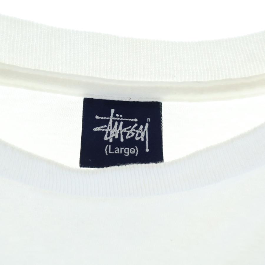 STUSSY（ステューシー） 90〜00s 紺タグ LONG HAUL プリント長袖T