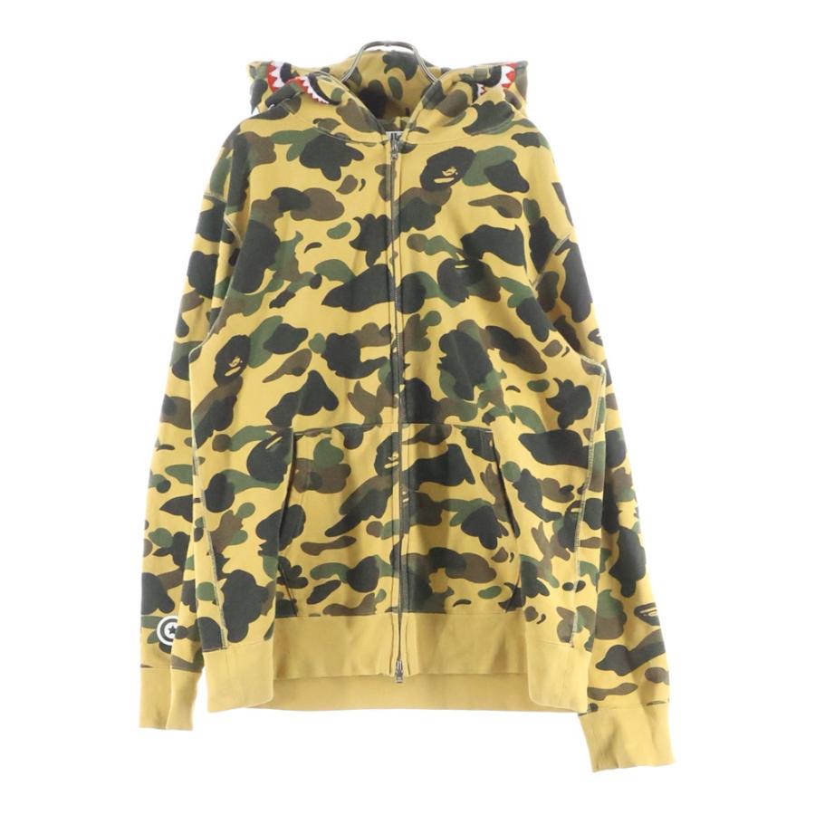 A BATHING APE（アベイシングエイプ） Camo Shark Full Zip Hoodie