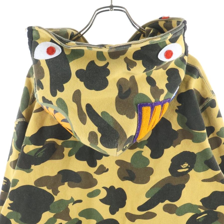 A BATHING APE（アベイシングエイプ） Camo Shark Full Zip Hoodie