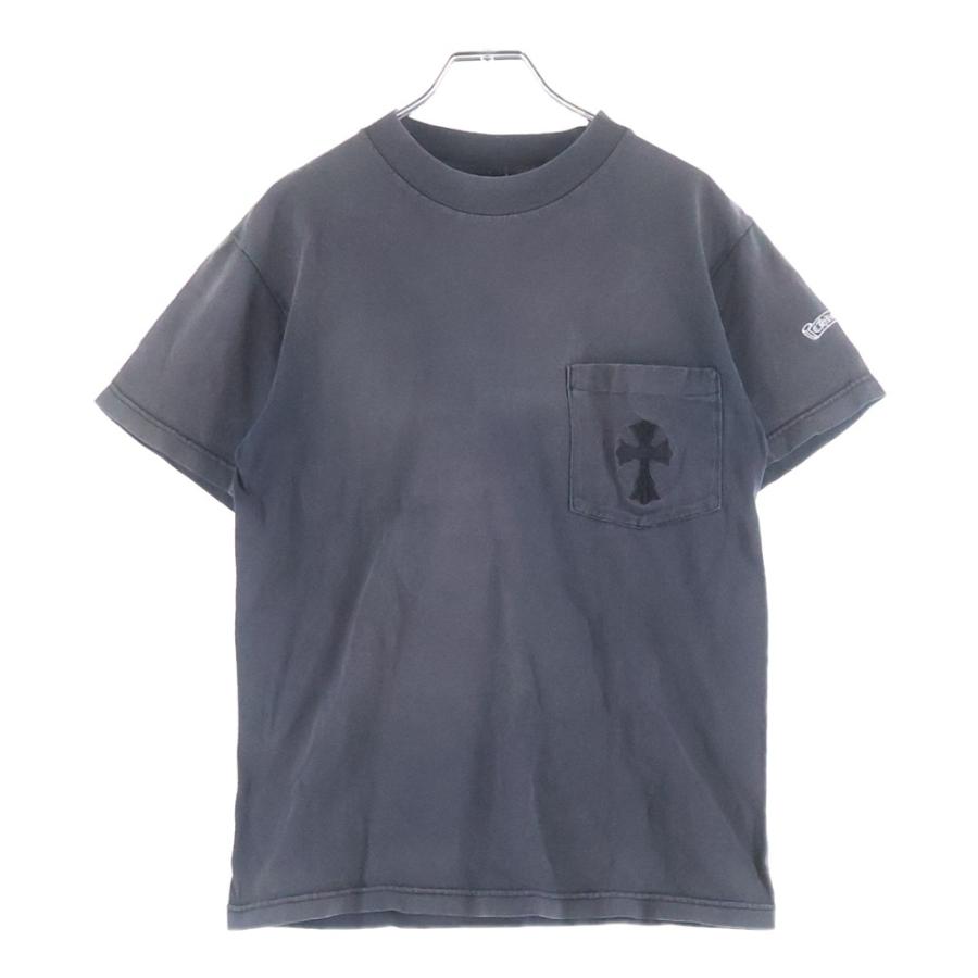 CHROME HEARTS（クロムハーツ） OLD CHクロス刺繍 クルーネック 半袖T 