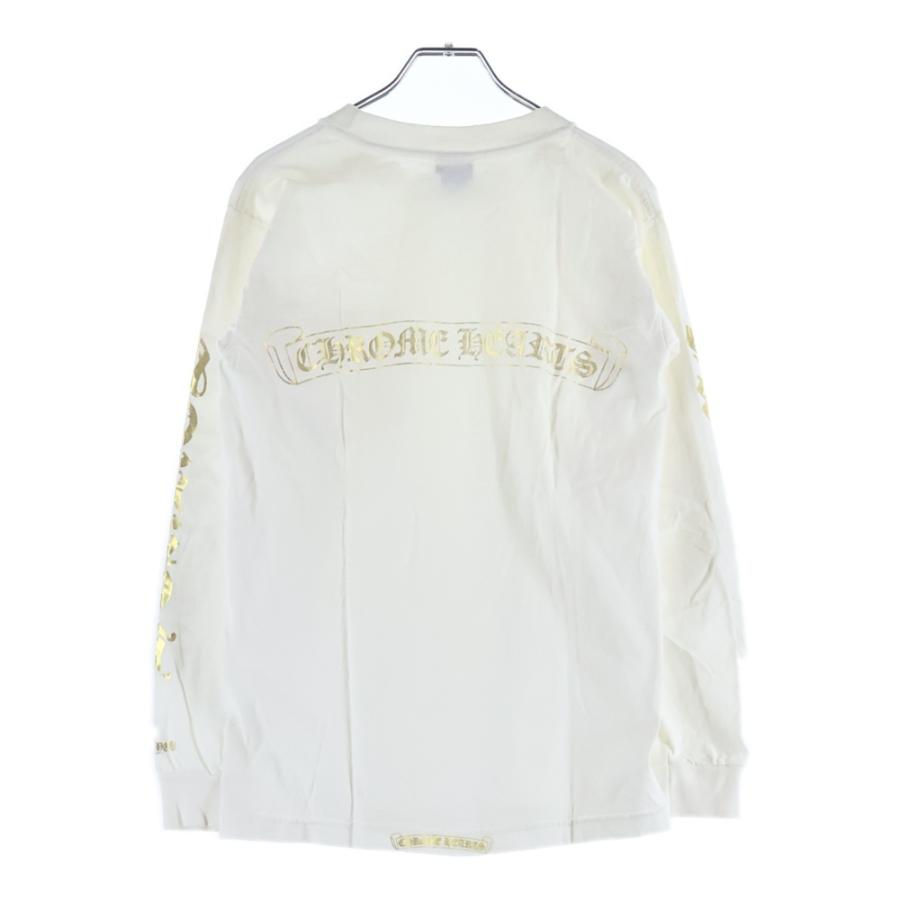 CHROME HEARTS（クロムハーツ） OLD CH T-SHRT 袖ロゴプリント クルー