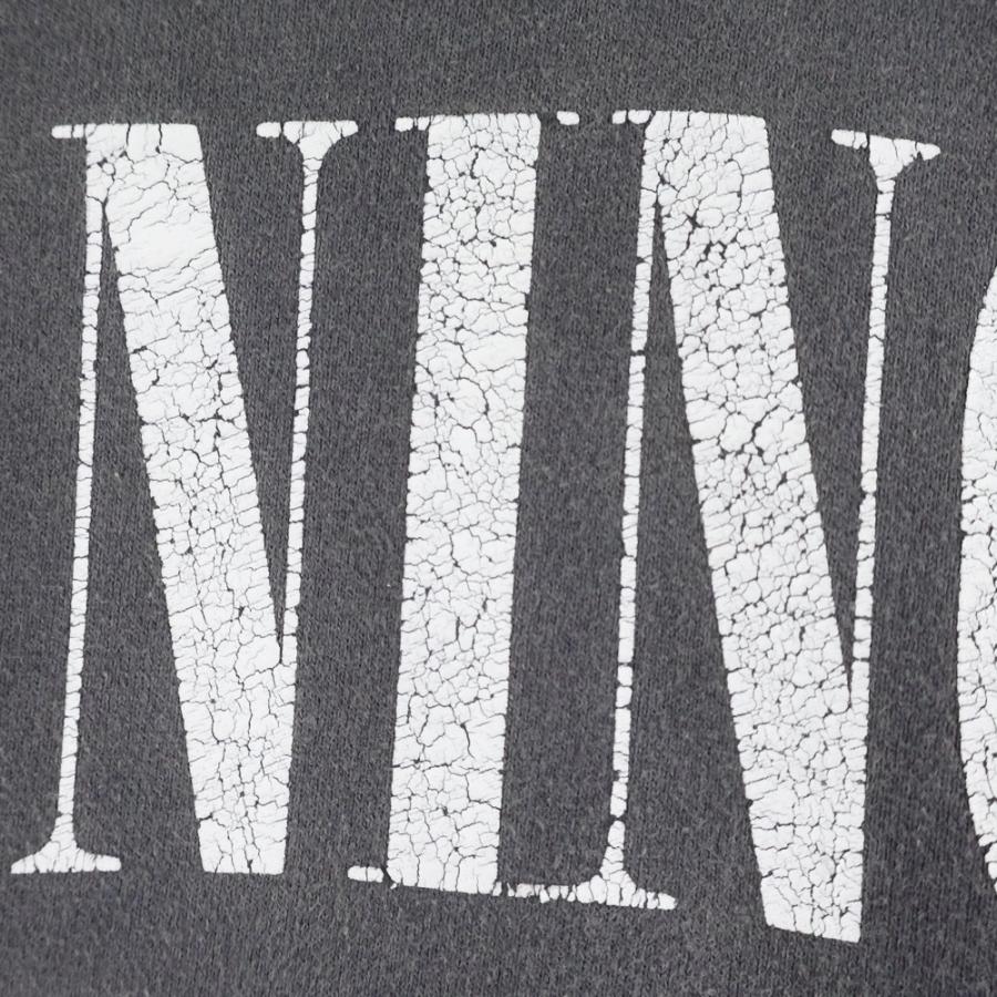 SAINT MICHAEL セントマイケル 23AW Crew Sweat Burning クルーネック
