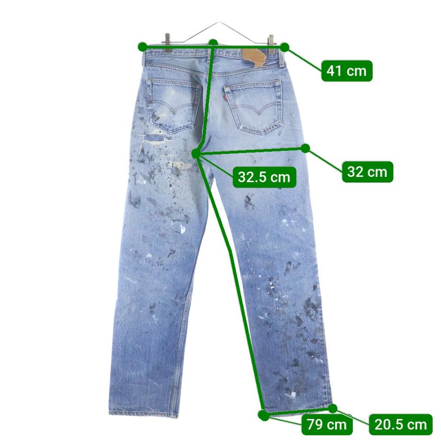 LEVI’S(リーバイス) 501 OVERDESIGN リメイク 未使用 OVERDESIGN（オーバーデザイン） リーバイス 501 USA製 リメイクデニム