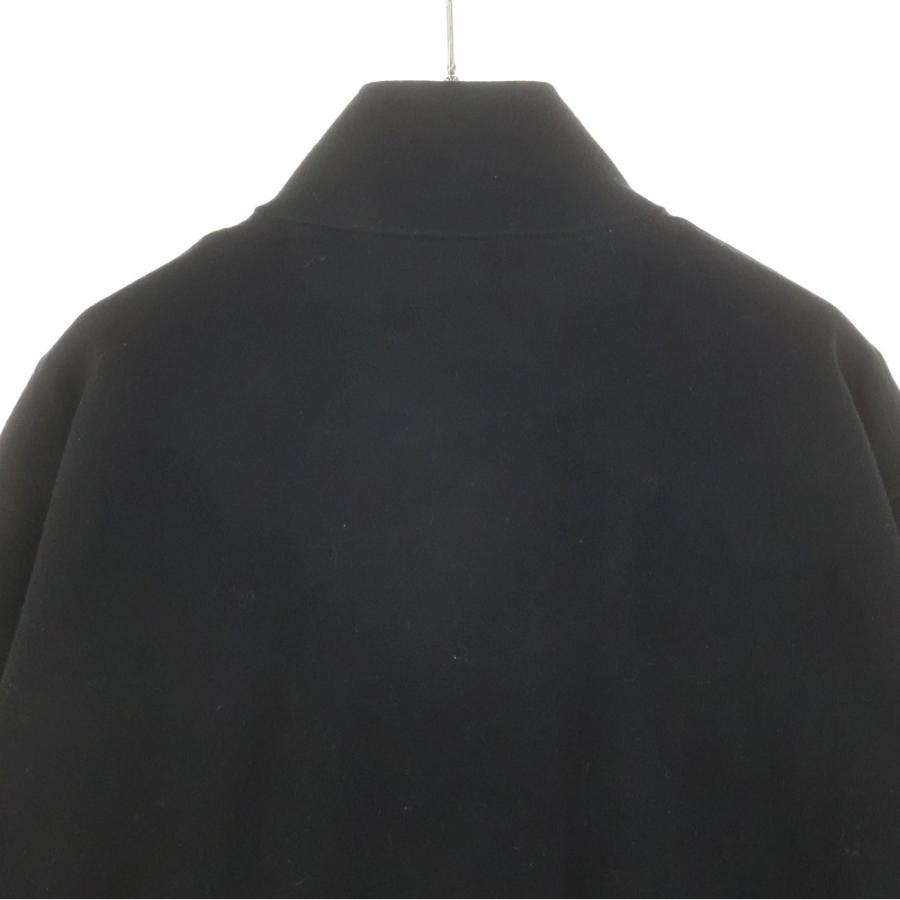 PRADA プラダ 24AW トライアングルロゴプレート付き スーパーファインウールカーディガン ジップアップニット ブラック UMG332 S000 1411_3