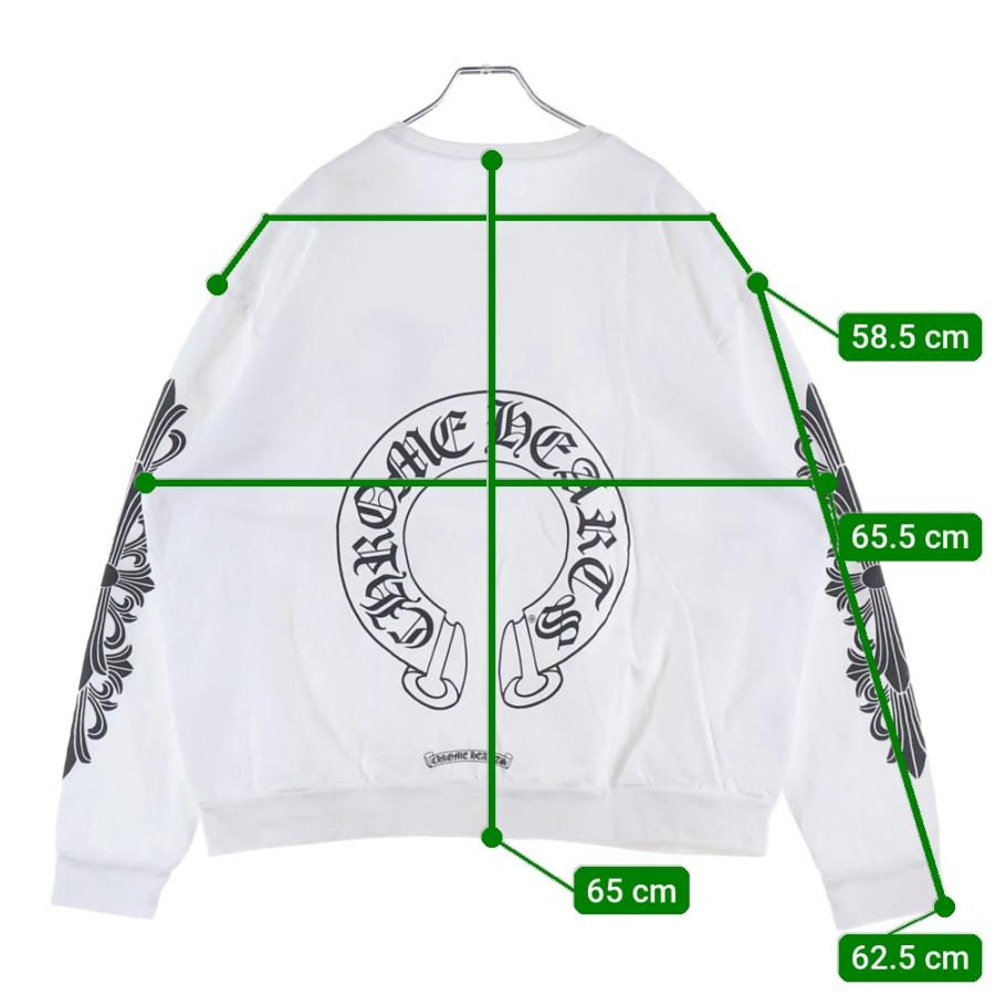 CHROME HEARTS（クロムハーツ） Horseshoe Crewneck Sweatshirt ホース