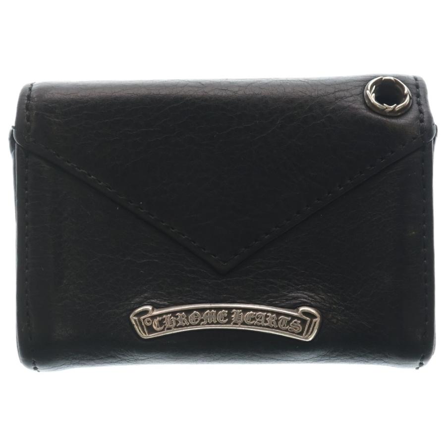 【新品 未使用】クロムハーツ　タイニー ウォレット 財布 ケース レザー 美品】CHROME HEARTS クロムハーツ タイニーウォレット CHプラス