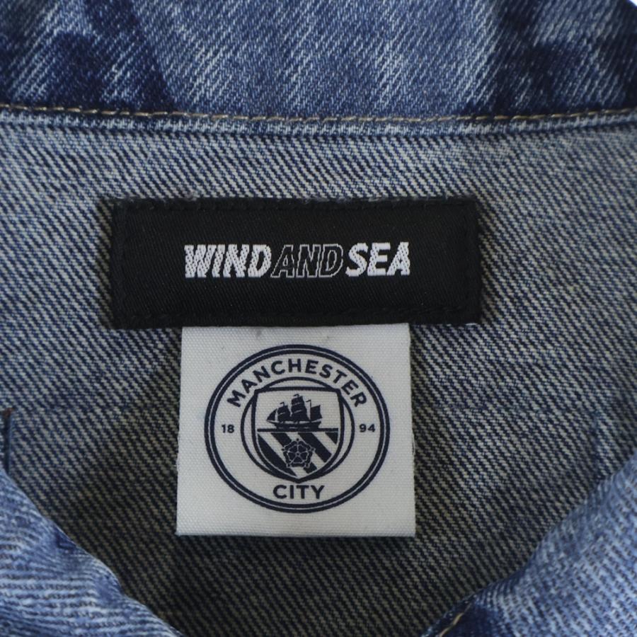 【美品/男女兼用】マンチェスターシティ WIND AND SEA キャップ旧ロゴ ☆お求めやすく価格改定☆ 【美品/男女兼用】マンチェスターシティ