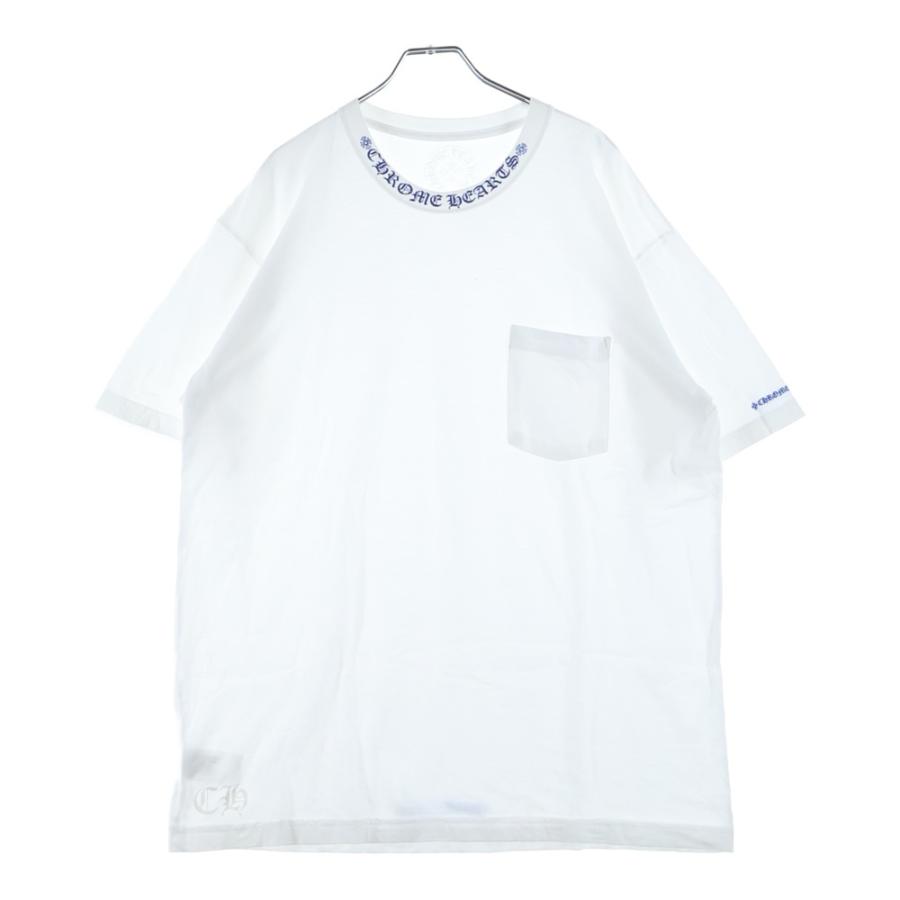 CHROME HEARTS（クロムハーツ） NECK LOGO S/S TEE ネックロゴプリント