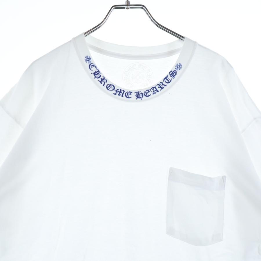 CHROME HEARTS（クロムハーツ） NECK LOGO S/S TEE ネックロゴプリント