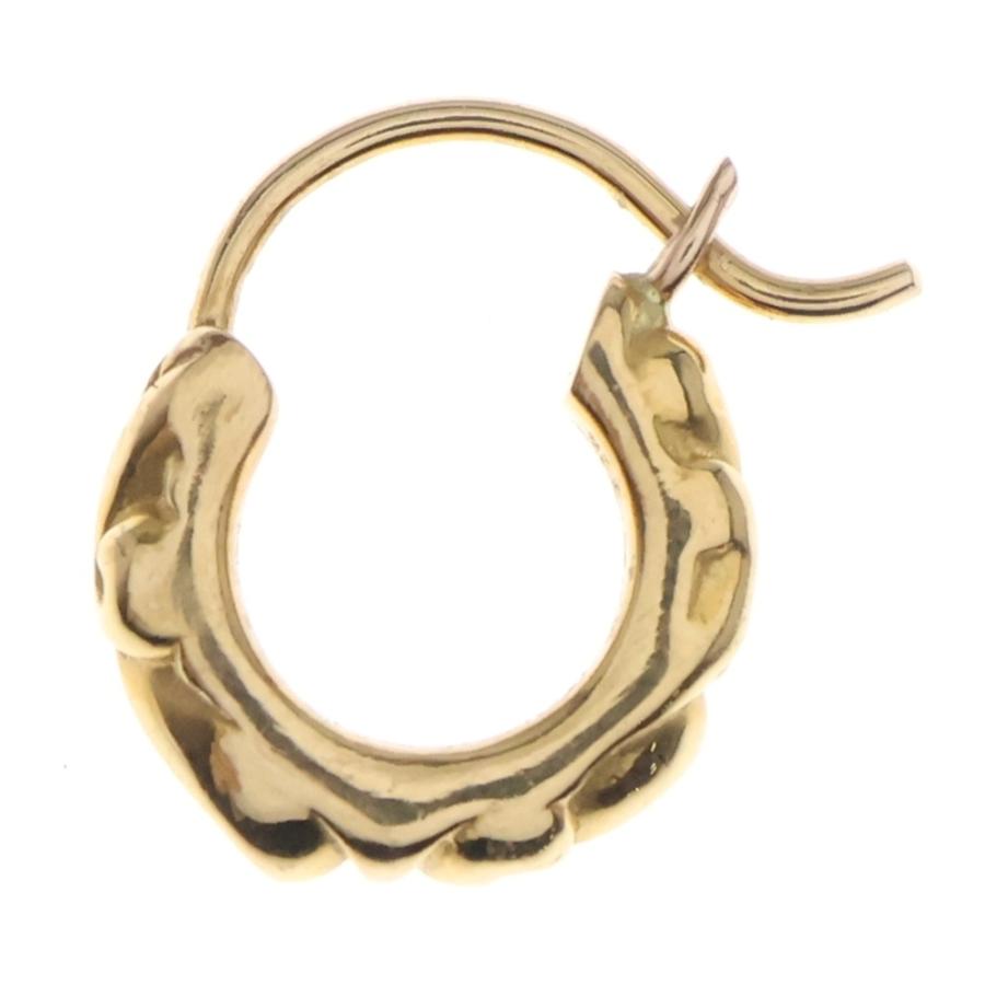CHROME HEARTS（クロムハーツ） 22K TNY HOOP SCRL タイニースクロール