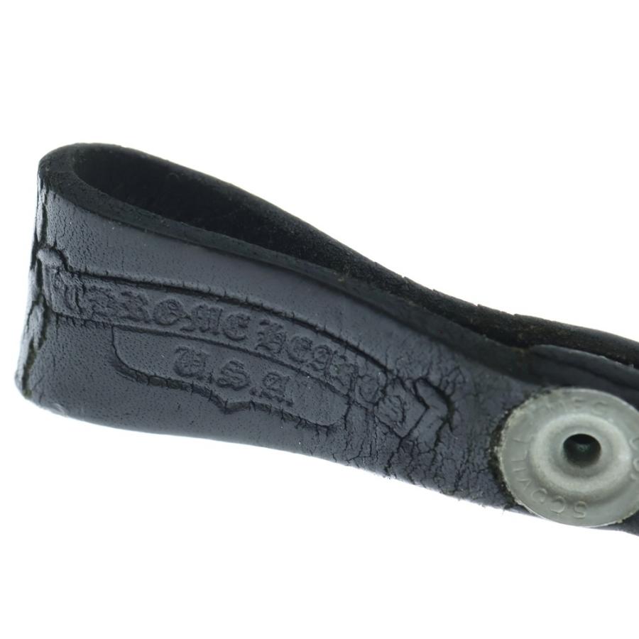CHROME HEARTS（クロムハーツ） BELT LOOP クロスボールボタンレザー