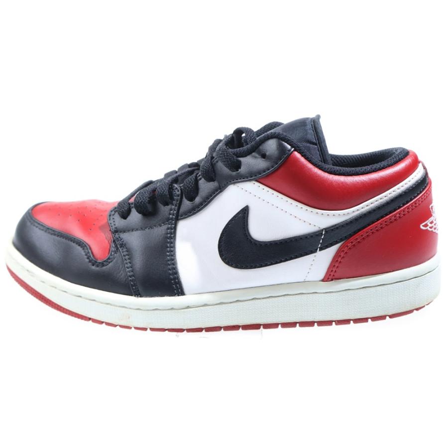 NIKE（ナイキ） AIR JORDAN 1 LOW BRED TOE エアジョーダン1 ロー 
