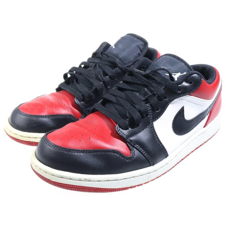NIKE（ナイキ） AIR JORDAN 1 LOW BRED TOE エアジョーダン1 ロー 
