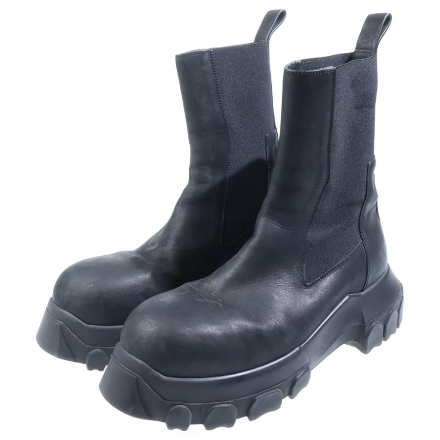 Rick Owens（リック・オウエンス） BOZO TRACTOR レザー ブーツ