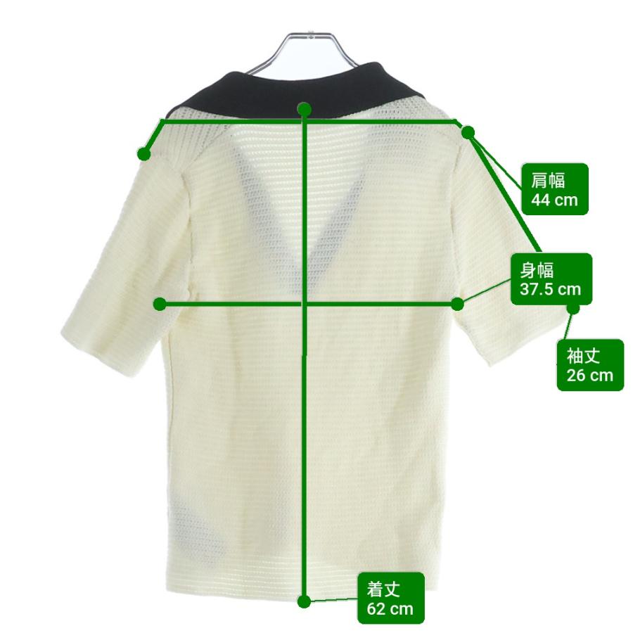 JIL SANDER（ジルサンダー） 25SS Short Sleeve Knit Polo ショート丈