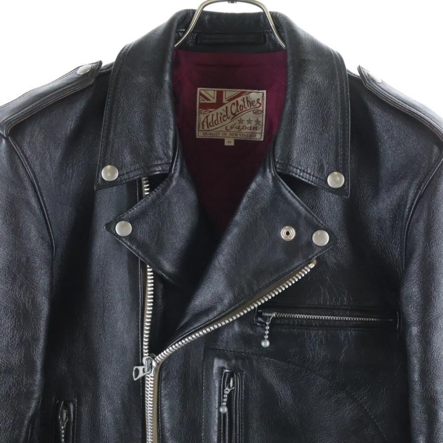 addict clothes アディクトクローズ AD-13 CAROLINA JACKET ラムレザー