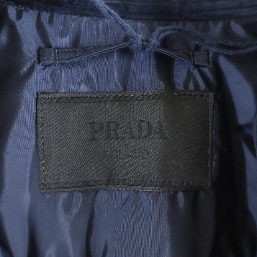 PRADA（プラダ） 三角ロゴ コーデュロイ 長袖シャツジャケット