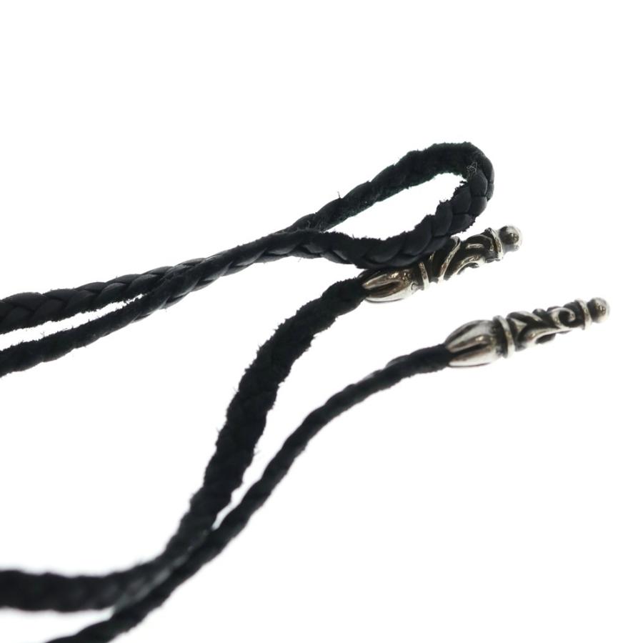 CHROME HEARTS（クロムハーツ） LEATHER BRAID スクロールレザー