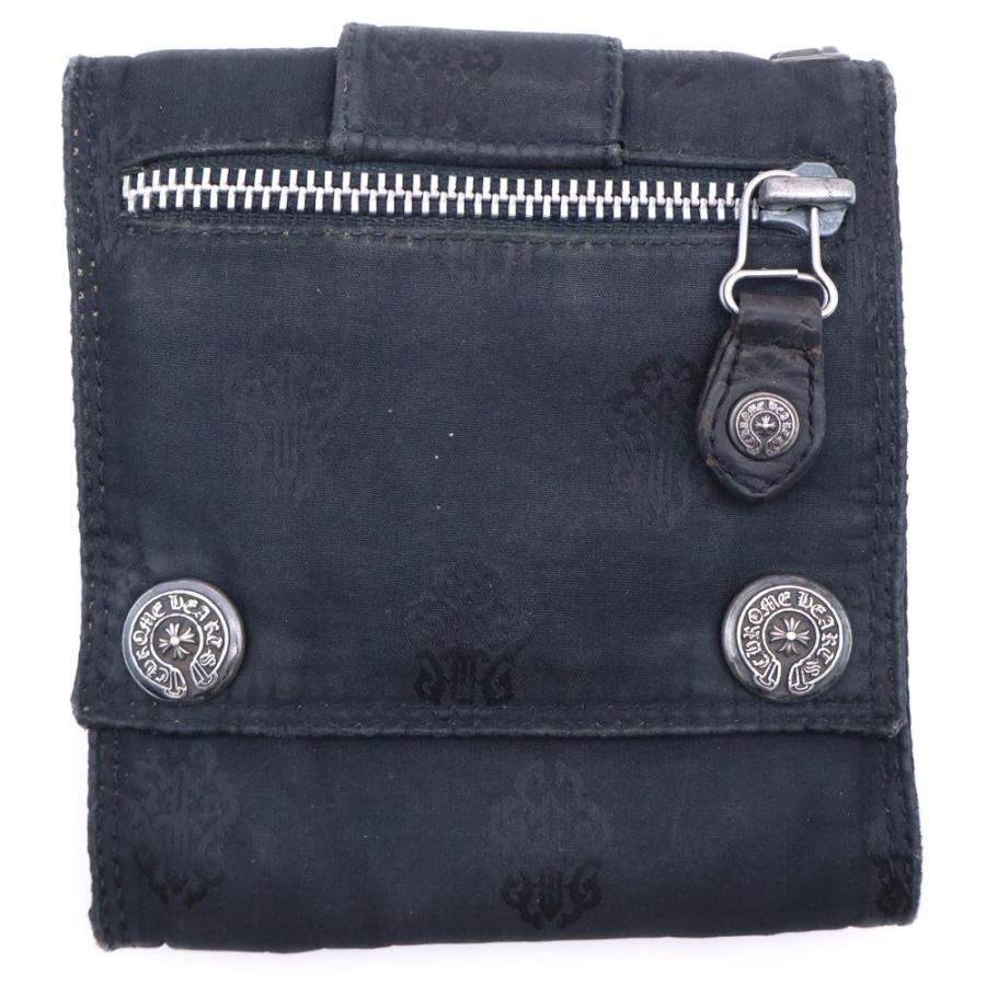 【ゆたお】クロムハーツ ラージ　3フォールドナイロンウォレット CHROME HEARTS（クロムハーツ） 3 FOLD LARGE NYLON WALLET 3