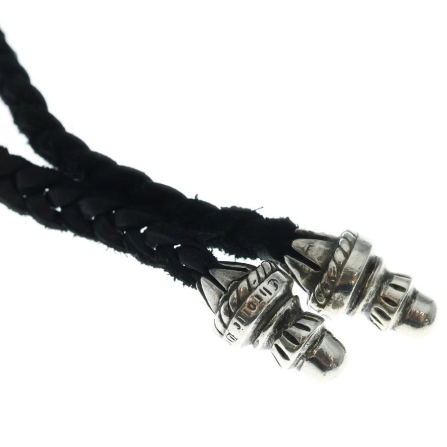 CHROME HEARTS（クロムハーツ） レザーブレード ボロチップ ブラック