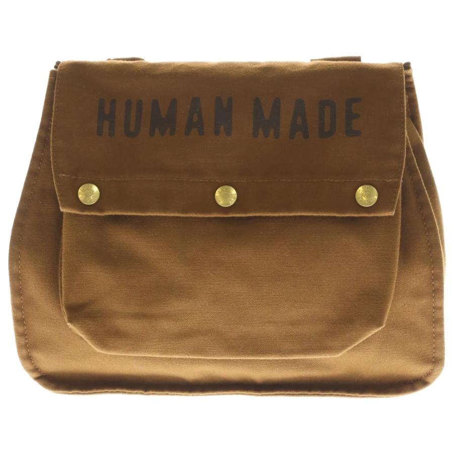 HUMAN MADE ヒューマンメイド GAME BAG BROWN ショルダー HUMAN MADE（ヒューマンメード） ヒューマンメイド 24AW Game Bag