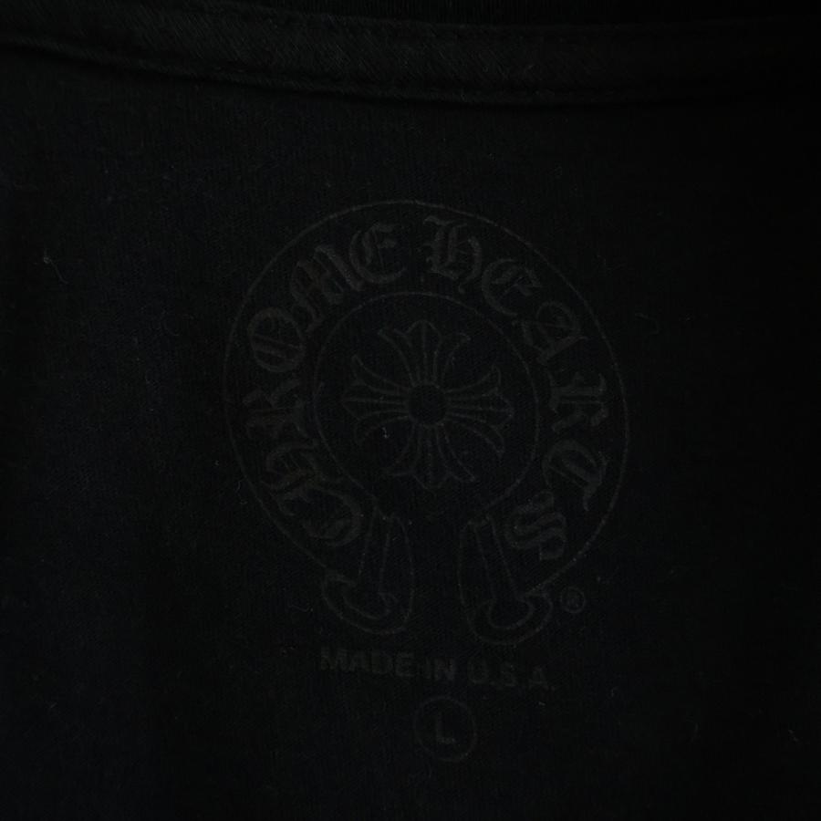 CHROME HEARTS（クロムハーツ） CH LS NECK LOGO ネックロゴプリント
