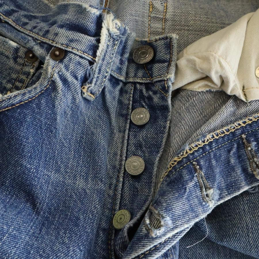 Levi's（リーバイス） 60s 501 BIG E 前期 Vステッチ 足長R ボタン裏4