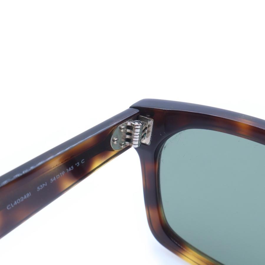 CELINE（セリーヌ） スクエアサングラス アイウェア ブラウン CL40248I