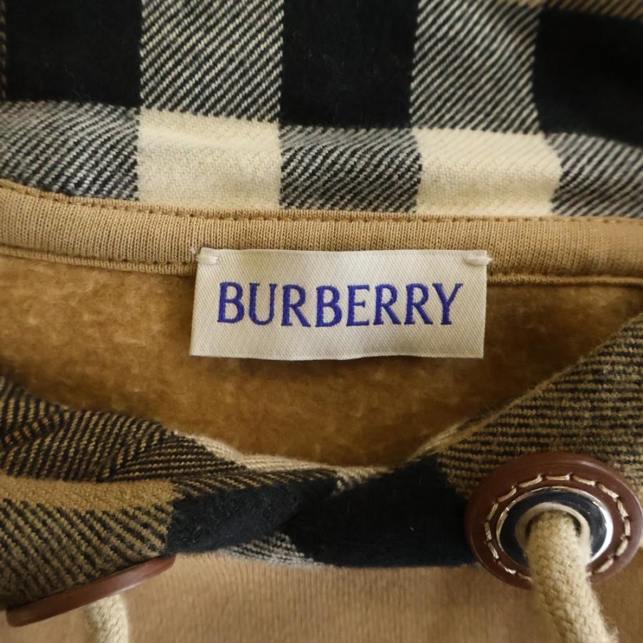 BURBERRY（バーバリー） ノバチェック フード プルオーバー パーカー