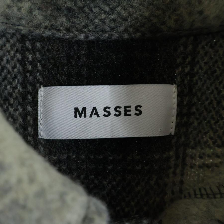 MASSES マシス SHADOW CPO JKT オンブレチェック 長袖シャツ