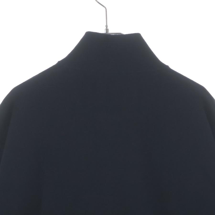 PRADA プラダ 24AW トライアングルロゴプレート付き スーパーファインウールカーディガン ジップアップニット ブラック UMG332 S000 1411