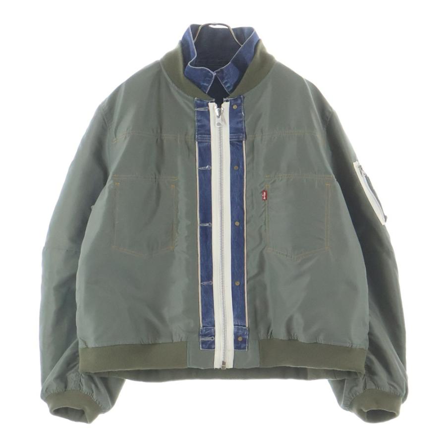 sacai（サカイ） 25SS ×Nylon Twill Reversible Blouson リーバイス