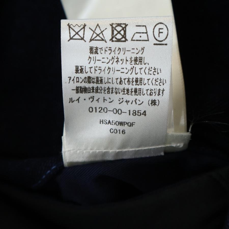 LOUIS VUITTON ルイヴィトン 25SS ウィンタリー 裏地モノグラム ワークウェア デニムジャケット ブルー 1AGIO5の画像