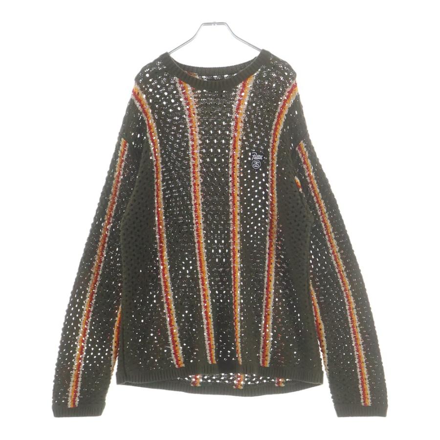 STUSSY（ステューシー） 24SS ×Patta Striped Loose Gauge Crewneck 