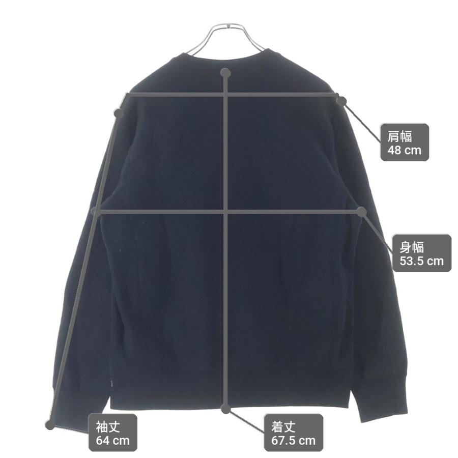 Supreme ブラック トレーナー Supreme（シュプリーム） 18AW Box Logo Crewneck ボックス ロゴ