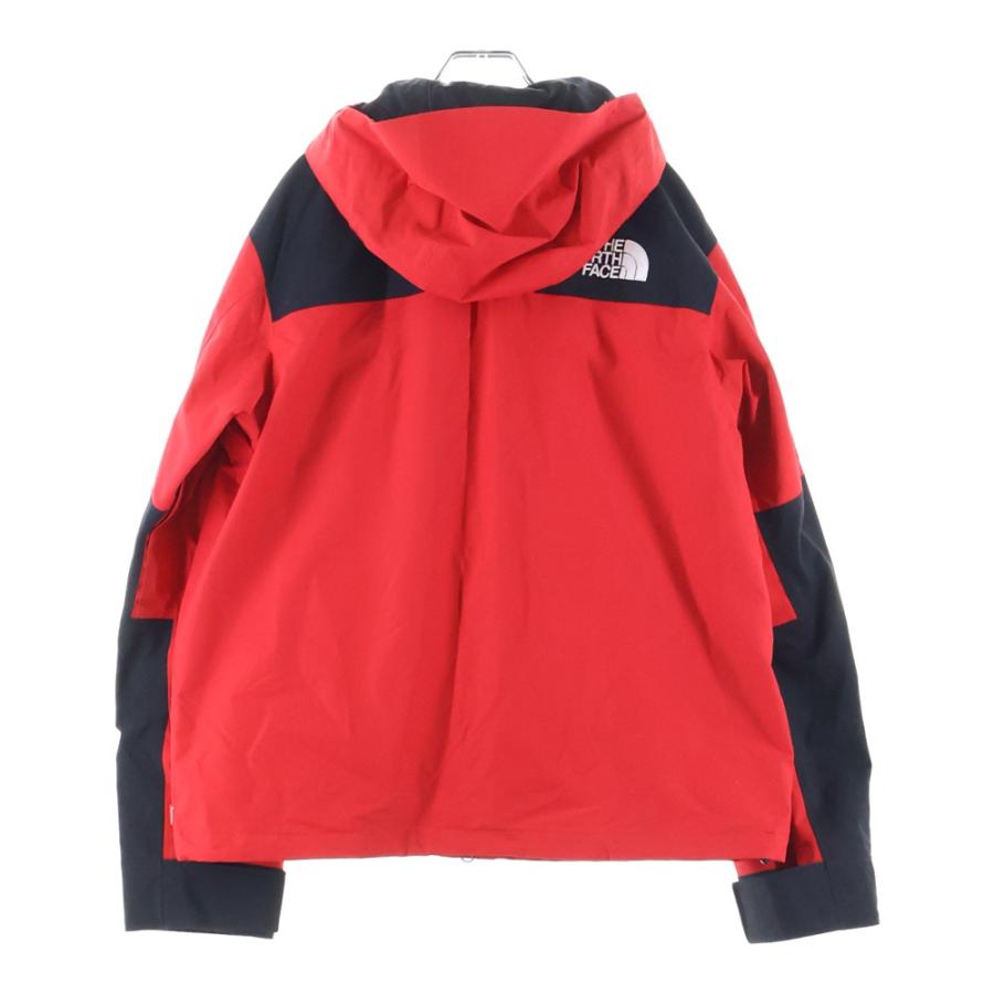 シュプリーム 19SS ×THE NORTH FACE ザノースフェイス アーチ ロゴ ゴアテックス フーデッドマウンテンジャケット レッド NF0A3VMMの画像